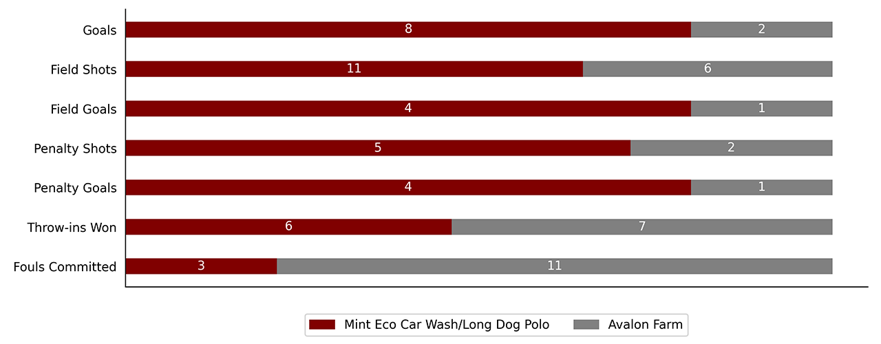 Mint Eco Car Wash Long Dog Polo Vs Avalon Farm Final graph copy